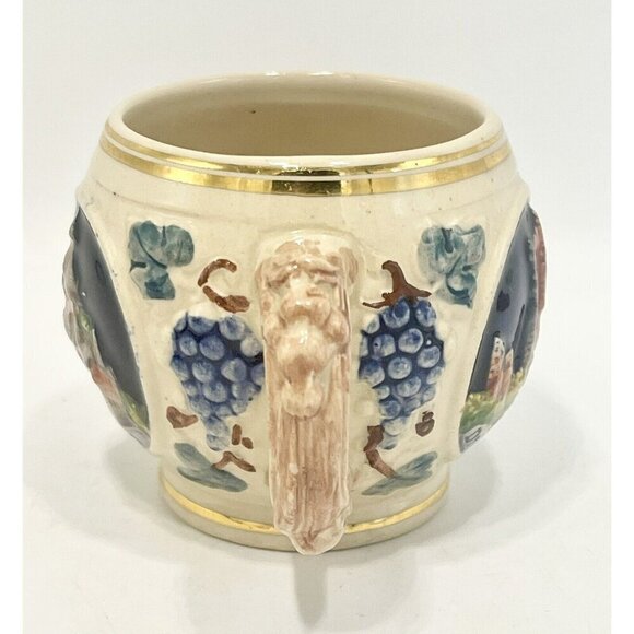 Vintage Germany Souvenir Cup Mug Stein Stolzenfels Drachenfels Die Pfalz Punch - Picture 4 of 7